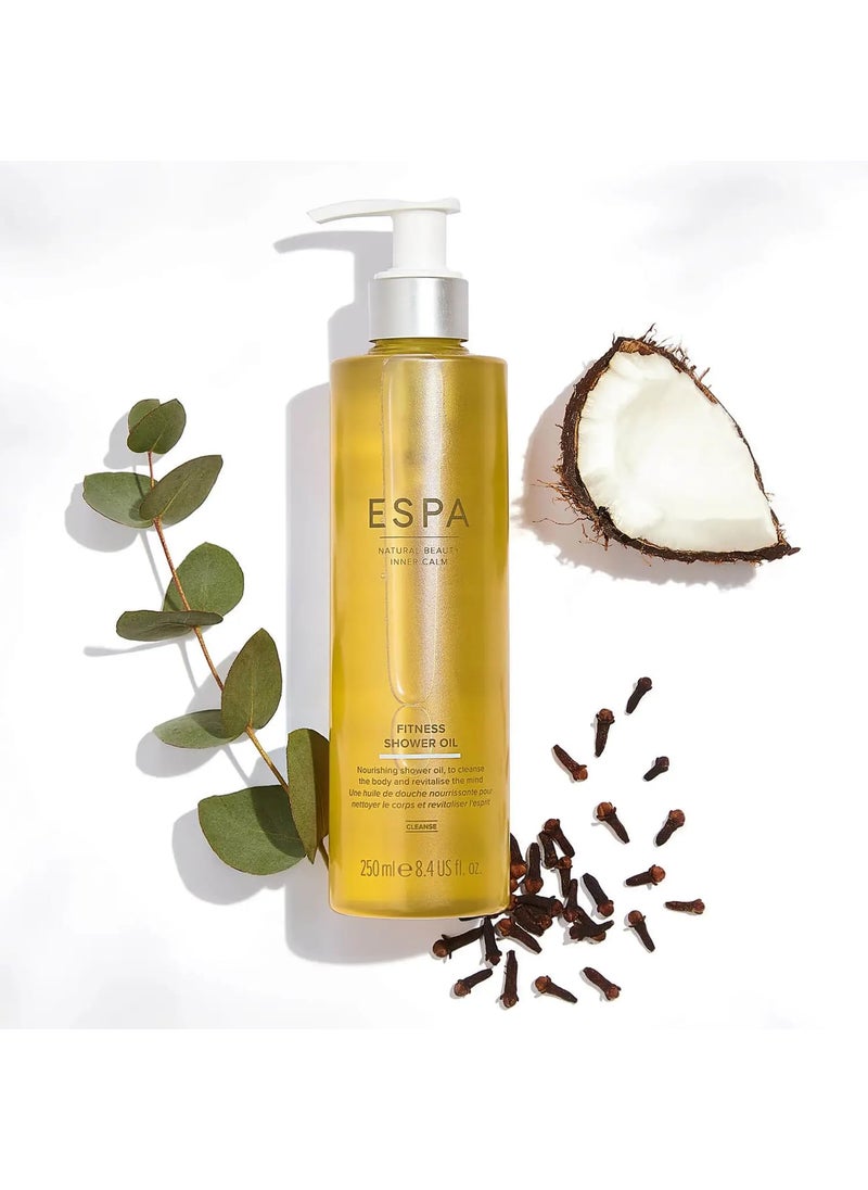 ESPA ESPA  Fitness Shower Oil  250ml  Postwork Out Nourishment  - Image 2