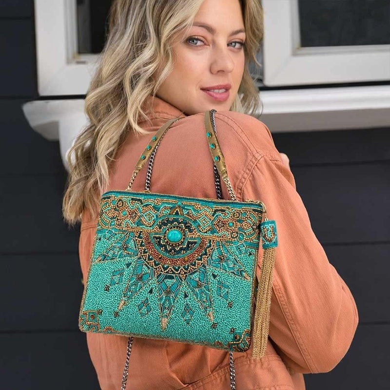 New Day Crossbody Handbag for everyday use, premium faux leather in multicolor, lightweight and spacious with adjustable strap - Image 2