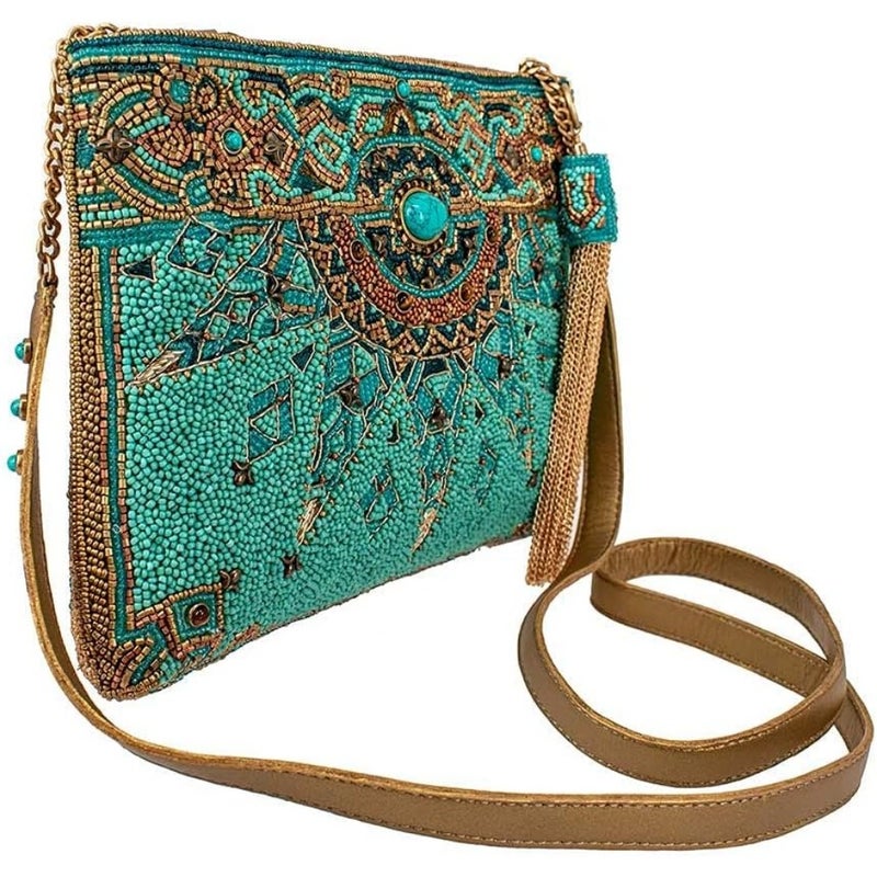 New Day Crossbody Handbag for everyday use, premium faux leather in multicolor, lightweight and spacious with adjustable strap - Image 4
