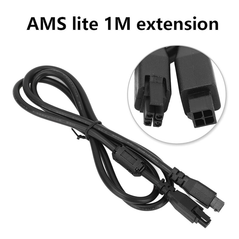 4pin Extension Cable 1m for Lite, 22AWG Copper Coring PVC Shell Cord - Seamless Connection, Durable Design, Flexible Device Placement (with Magnetic Ring) - Image 3