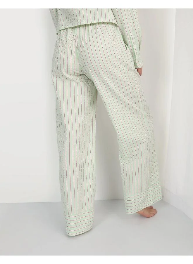 آري من امريكان ايجل Aerie Off-Duty Seersucker Trouser PJ