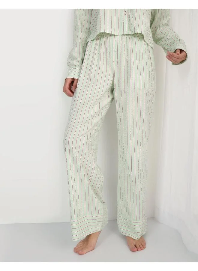 آري من امريكان ايجل Aerie Off-Duty Seersucker Trouser PJ