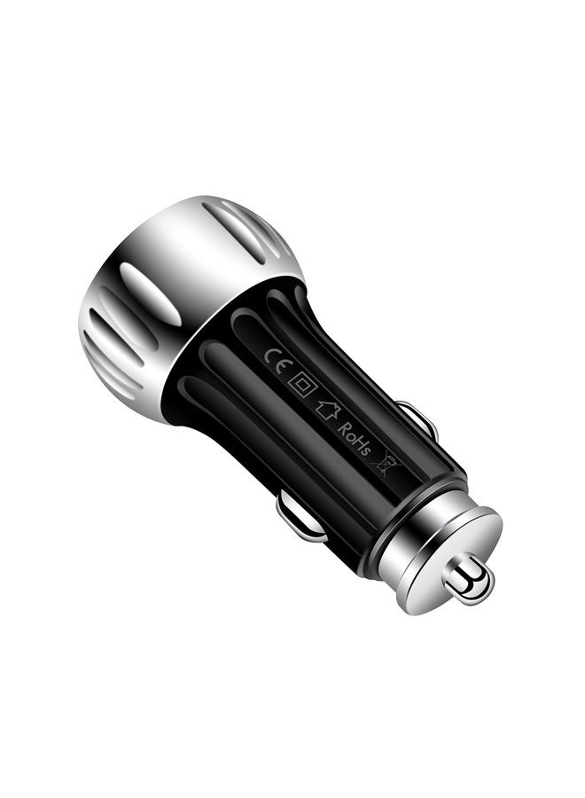 Network 2-USB Port Quick Car Charger Black - Image 3
