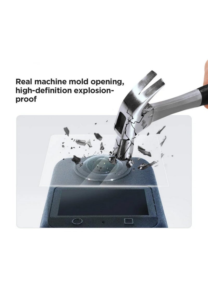 2Packs Premium Tempered Glass Screen Protector for DJI OSMO 360 Anti-Scratch Easy Installation Kit Accessories Set Dust-Free Warehouse - Image 4