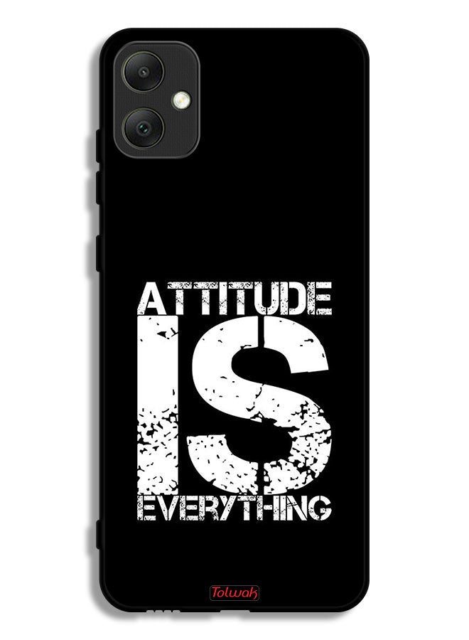 Tolwak Samsung Galaxy A05 Protective Case Cover Attitude Is Everything - Image 1