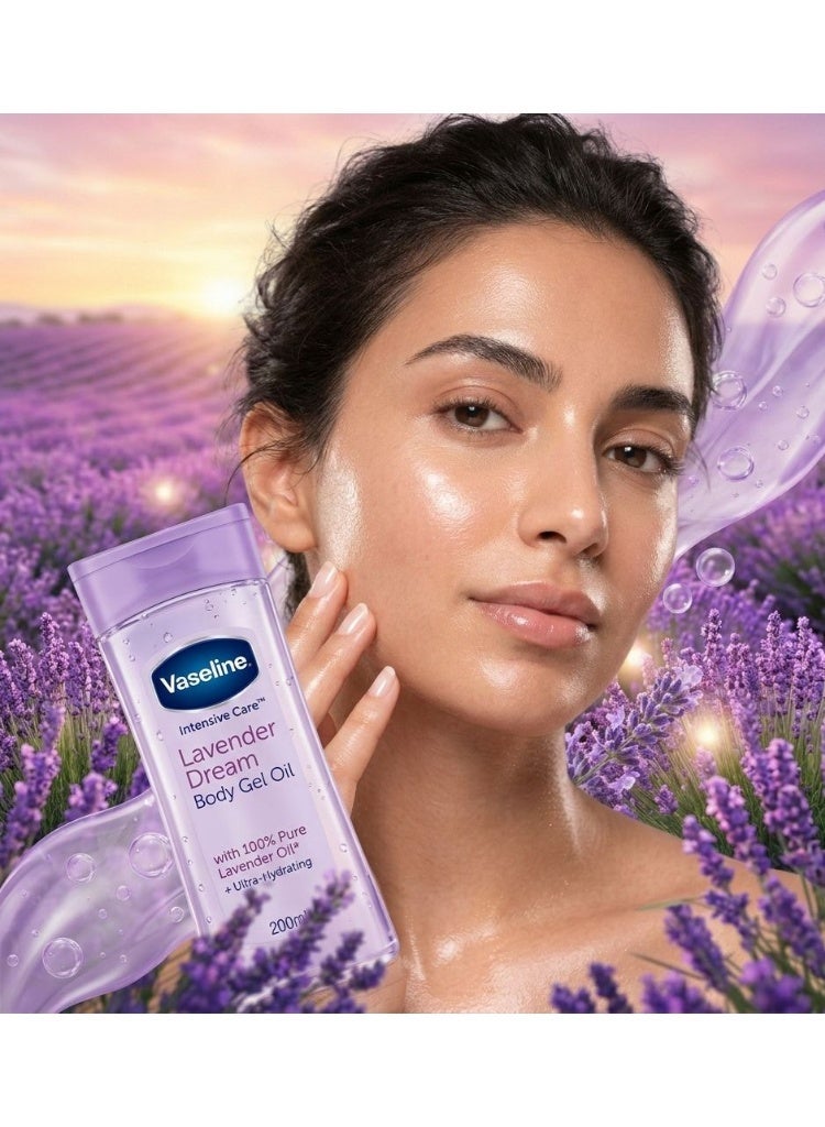 فازلين زيت جل للجسم 200مل انتينسيف كير بالخزامي - Image 2