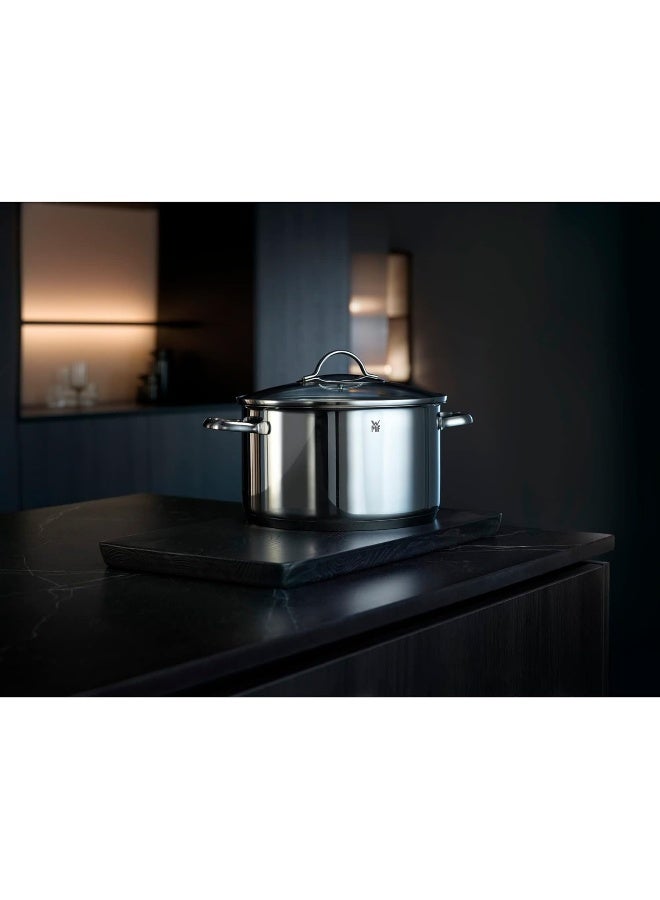 WMF High Casserole  20 Cm Approx. 3.3L Provence Plus Pouring Rim Glass Lid Cromargan Stainless Steel Polished Suitable For Induction Hobs Dishwasher Safe - Image 3
