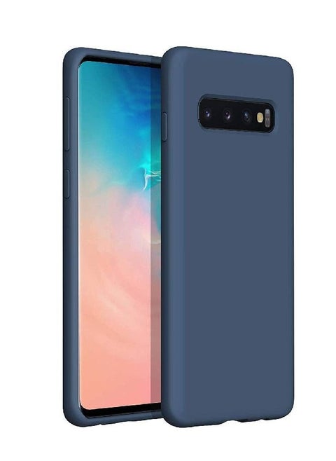 Protective Soft Silicone Case Cover For Samsung Galaxy S10 Plus Blue
