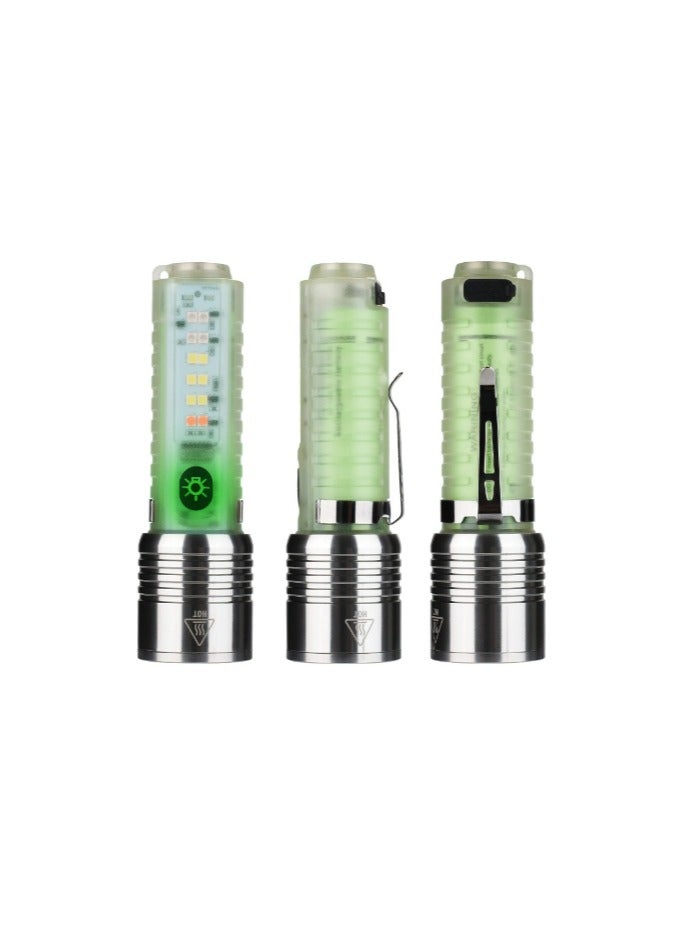 مصباح يدوي LED بقوة 30 وات - مصباح تلسكوبي قوي بمدى 1000 متر للاستخدام في الهواء الطلق وفي حالات الطوارئ (متوافق مع الاتحاد الأوروبي والولايات المتحدة) - Image 4