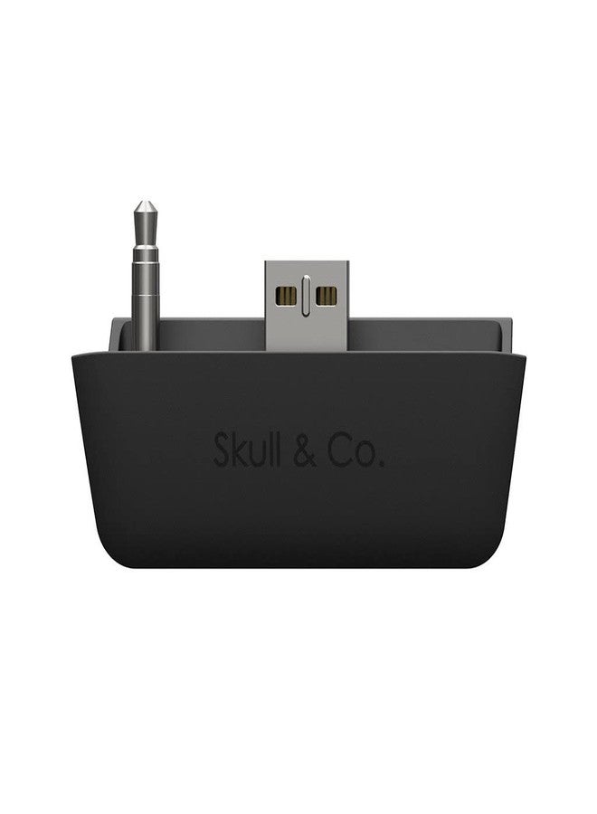 Skull & Co. AudioBox for Xbox (XSX/XSS/Elite) Controllers: Bluetooth 5.0 Wireless Audio Transmitter Adapter Low Latency - Black - Image 1