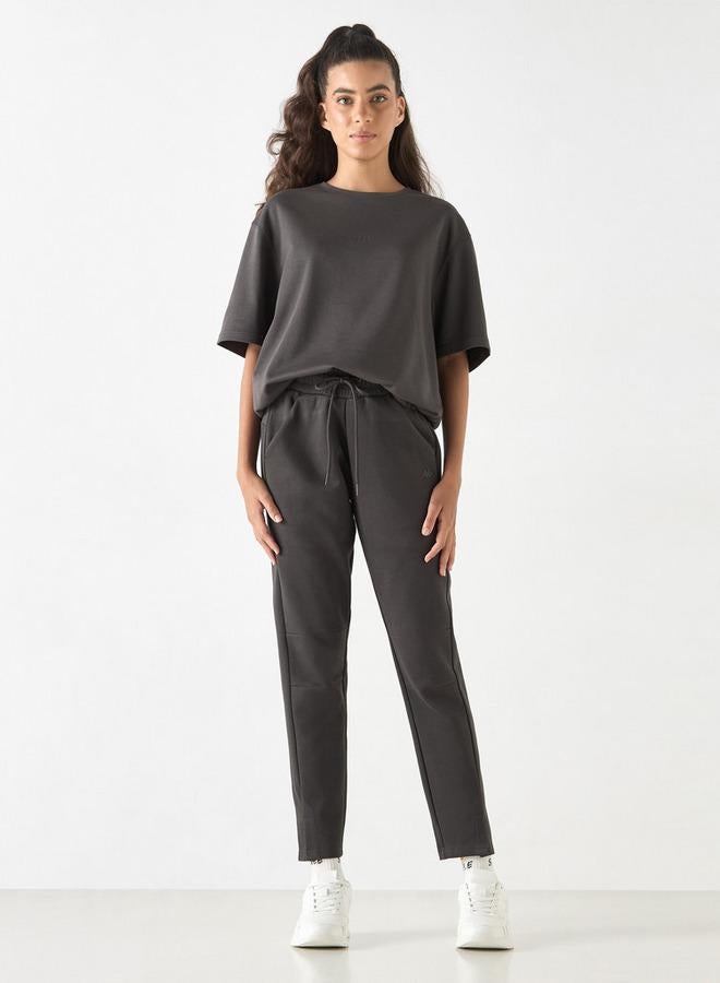 كابا بنطلون رياضي سادة برباط إغلاق وجيوب من كابا - Image 2