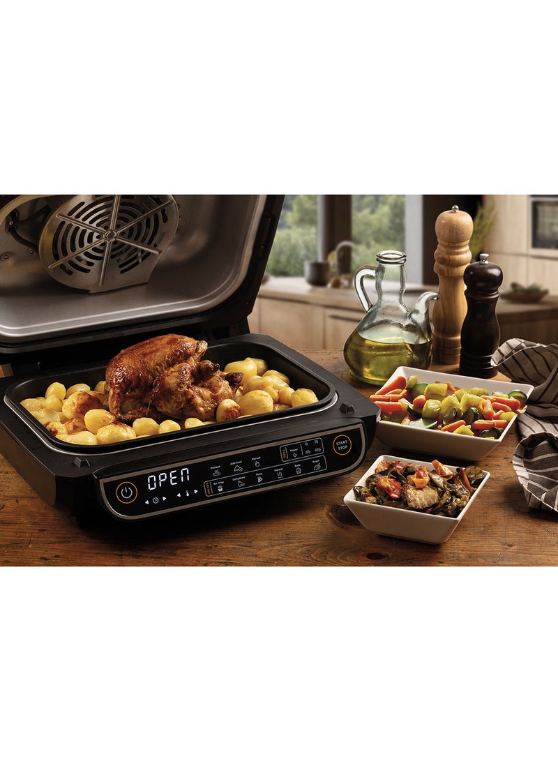 KENWOOD Digital Smart Air Fryer XL with Grill, Air Fry, Roast, Bake, Dehydrate & Reheat 8 L 1900 W GHF40.000BK Black - Image 4