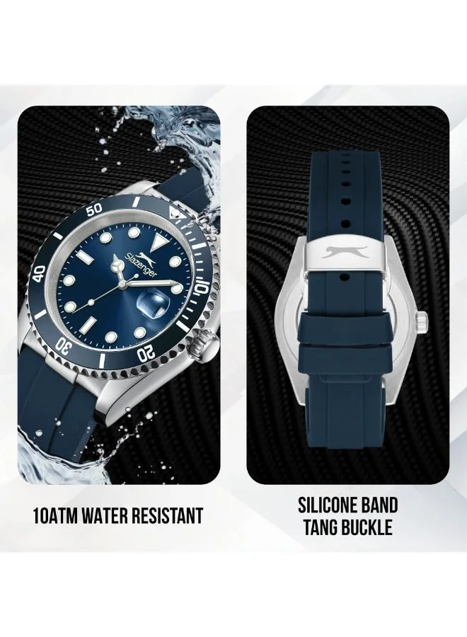 Slazenger  Men's Silicone Analog Watch SL.9.2571.2.999 - 42 mm for Men | Best Price UAE