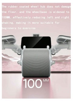 Zoom Plus Zoom Plus New with timer Ab Abdominal Exercise Roller Elbow Support abs roller wheel core exercise equipment Automatic Rebound Abdominal Wheel  - Image 2