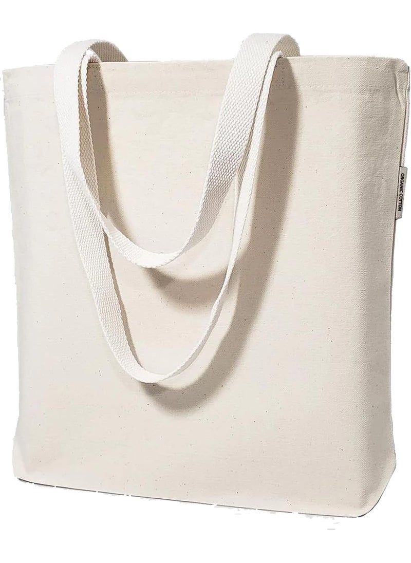 TBF Blank Bulk Canvas Tote Bags Wholesale Organic Natural Color Plain Bags for Decorating Heat Transfer Printing DIY Crafts  - Image 5