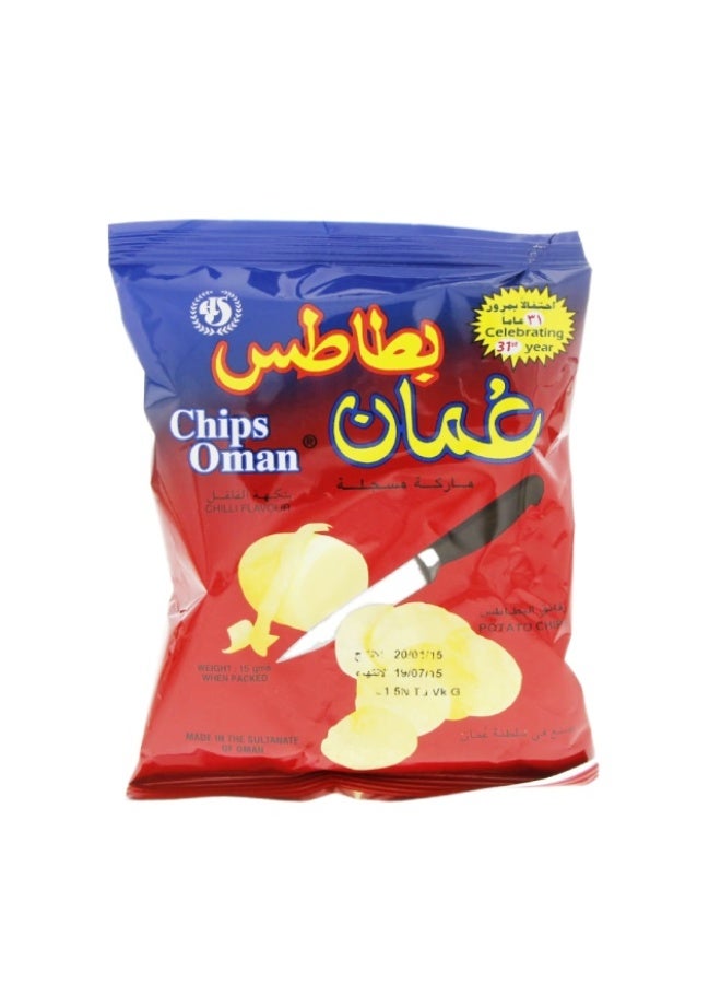 Potato Chips Chilli Flavour - 15g