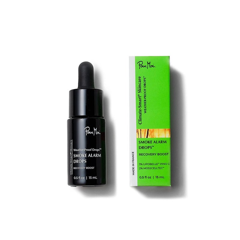 Pour Moi Smoke Alarm Drops  ClimateSmart Concentrated Serum to Prevent Skin Damage Caused by Smoke in the Air