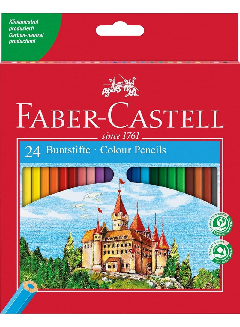 FABER-CASTELL Faber castell-Coloring Pencils Pack Of 24 color - Image 1