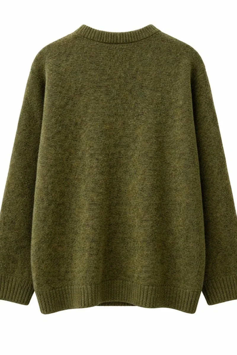 ميكسراي MIXRAY Women's Oversized Crew Neck Sweater