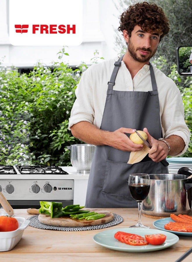 Fresh Gas Oven - 5 Burners - 90*60 CM - Full Safety - Matte Stainless Steel - FSC9060-1 - Image 4