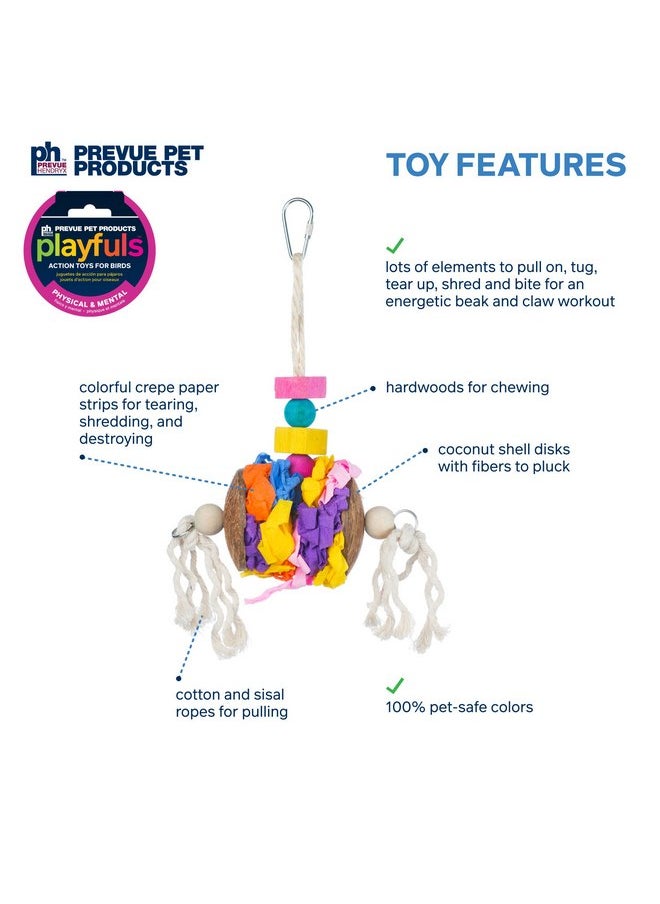 Prevue Prevue 60062517: Accordian Crinkle Bird Toy  - Image 3