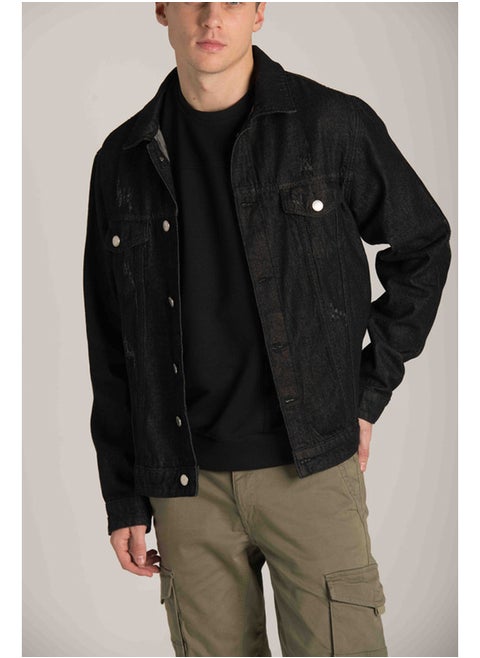 FLAP POCKET DENIM JACKET