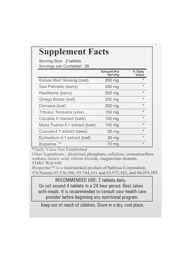 Vigrx Plus Dietary Supplement – 60 Tablets | Herbal & Nutrient Formula for Men | Daily Wellness Support - Image 3