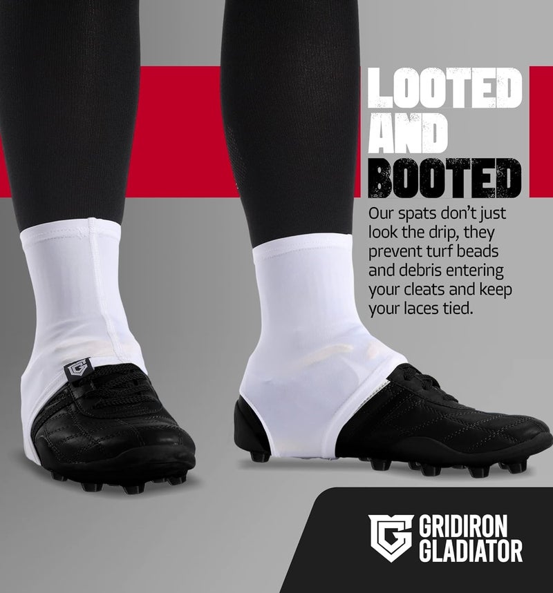 Gridiron Gladiator Cleat Covers - Football Spats - Football Cleat Cover - Cleat Spats for Soccer, Baseball & Softball - Image 4