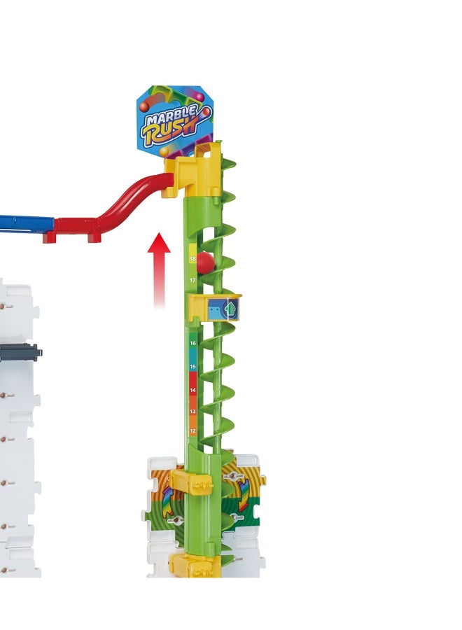 vtech Marble Rush Free Fall Vertical Set with Motorized Lift, 84 Pieces & 10 Marbles - Image 4