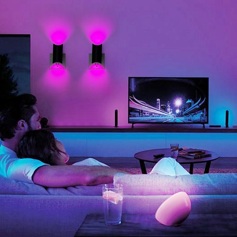 Colorful Gradient Ambient Night Light - Smart Motion Sensor Magnetic Wall Lamp - Image 4