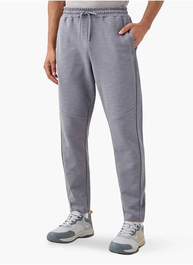 كابا Kappa Embroidered Joggers with Drawstring Closure and Pockets