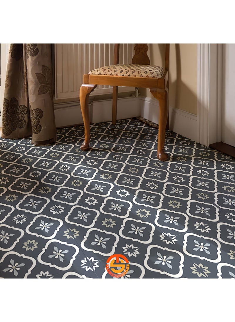 Technosmart 1Pcs 30CM×30CM Self-Adhesive Lvt Floor and Wall Covering Kitchen Bathroom Tile Sticker  - Image 4