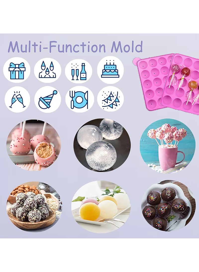 general Chocolate candy making kit lollipop making silicone lollipop mold is easy to operate and easy to make - Image 4