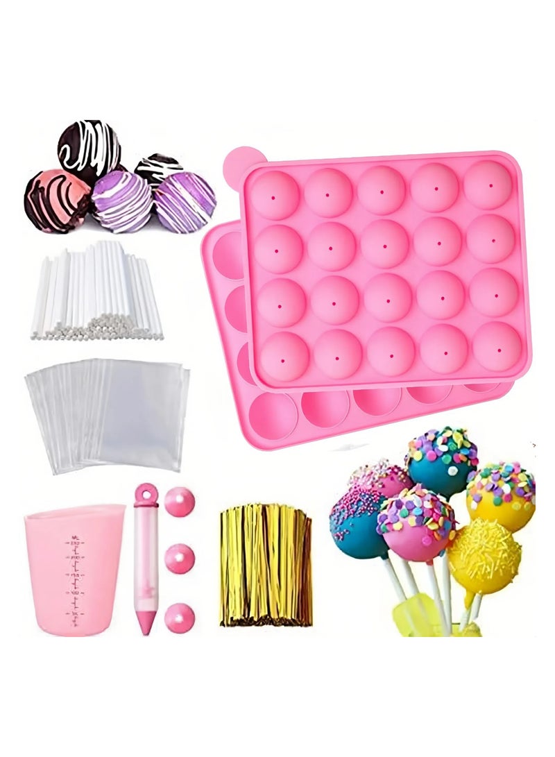 general Chocolate candy making kit lollipop making silicone lollipop mold is easy to operate and easy to make - Image 1