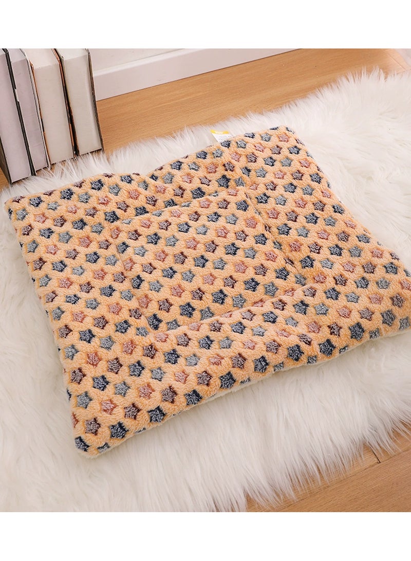 Goolsky حصيرة سرير الحيوانات الأليفة الفخمة - راحة الربيع والصيف للقطط والكلاب، فراش ناعم - Image 4