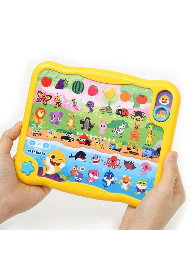 Pinkfong Baby Shark Sing & Learn Pad With Lyrics Booklet Baby Shark Toys Interactive Learning Toys For Toddlers Learning & Education Toys Baby Shark Gifts For Babies - Image 2