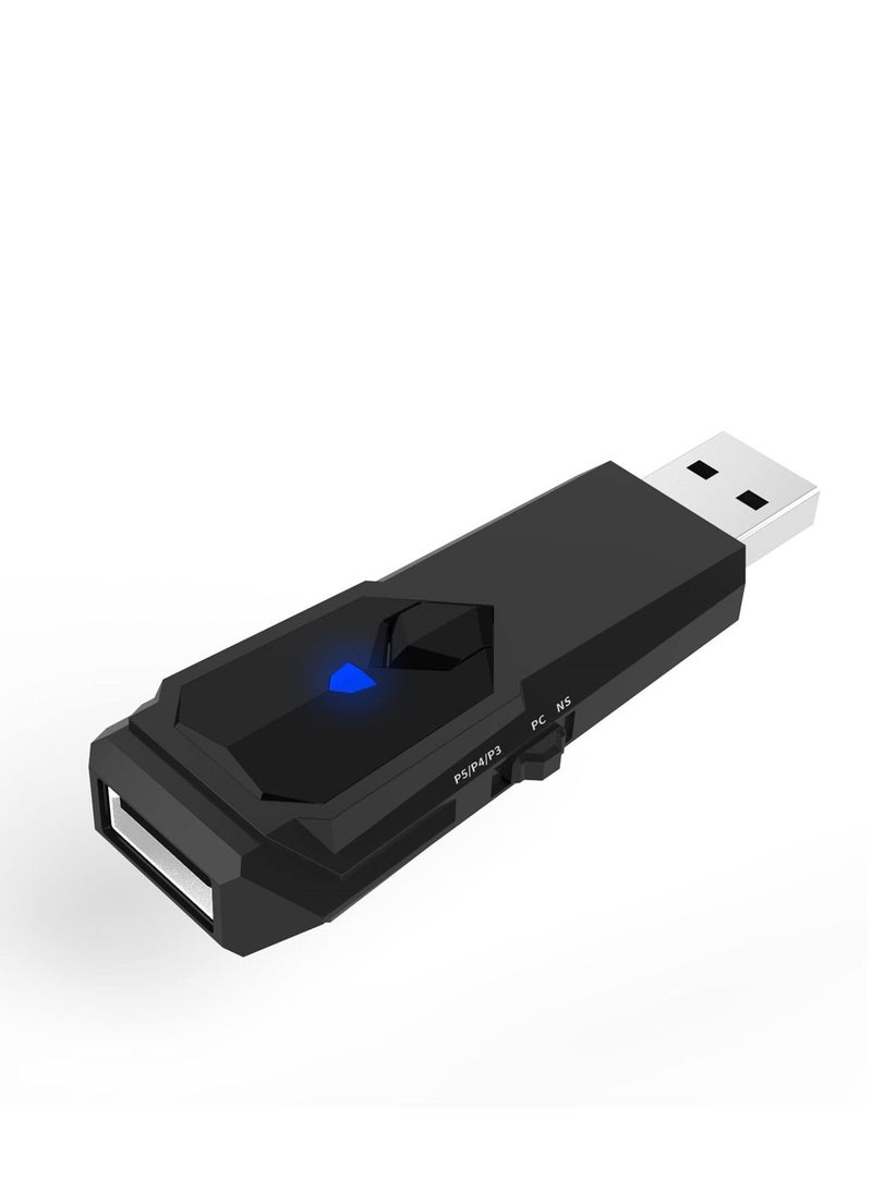Y&D - Wireless Bluetooth Controller USB Adapter for Switch, Compatible with PS3、PS4、PS5、Xbox360、XboxOne and More - Image 1