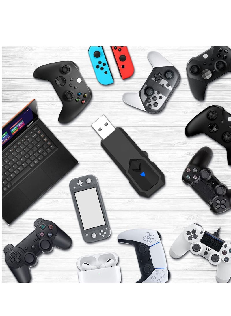 Y&D - Wireless Bluetooth Controller USB Adapter for Switch, Compatible with PS3、PS4、PS5、Xbox360、XboxOne and More - Image 1