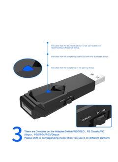 Y&D Wireless Bluetooth Controller USB Adapter for Switch, Compatible with PS3、PS4、PS5、Xbox360、XboxOne and More  - Image 3