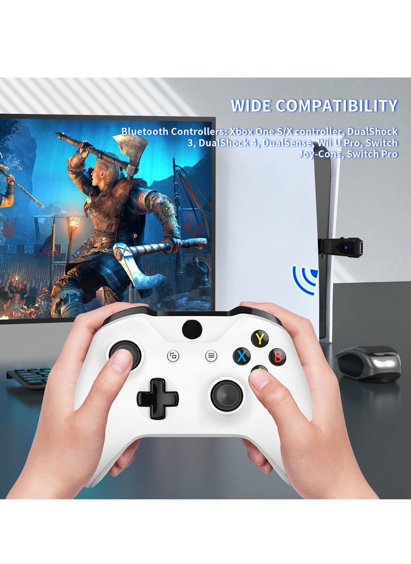 Y&D - Wireless Bluetooth Controller USB Adapter for Switch, Compatible with PS3、PS4、PS5、Xbox360、XboxOne and More - Image 1