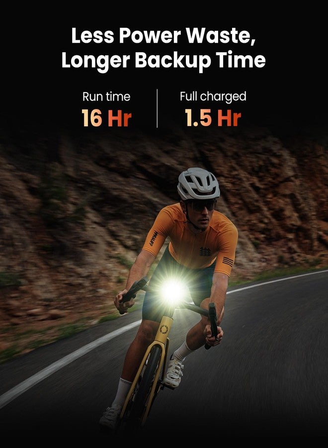 Magicshine RN1500 V2.0 1500Lumen Smart Bike Light, USB-C Rechargeable IPX7 Waterproof Cycling Front Light for Road Urban Mountain Biking Night Riding - Image 5