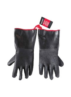 Grill Mark Durable High Quality BBQ Grilling Gloves Black 35 cm 8997880  - Image 1