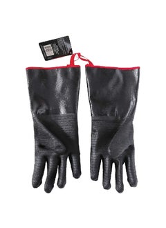 Grill Mark Durable High Quality BBQ Grilling Gloves Black 35 cm 8997880  - Image 2