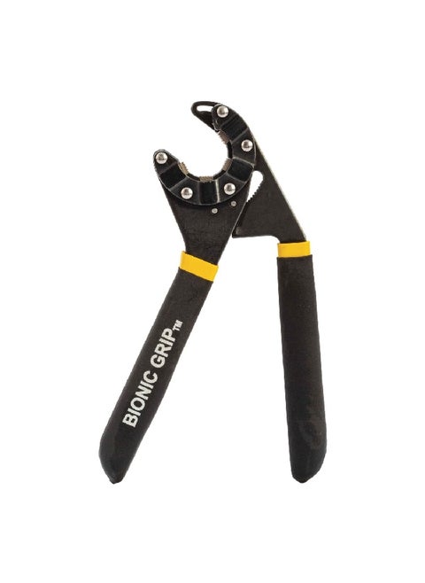 Durable with Strong Grip Bionic Grip Adjustable Wrench Black 8 Inch BG8-01R-01