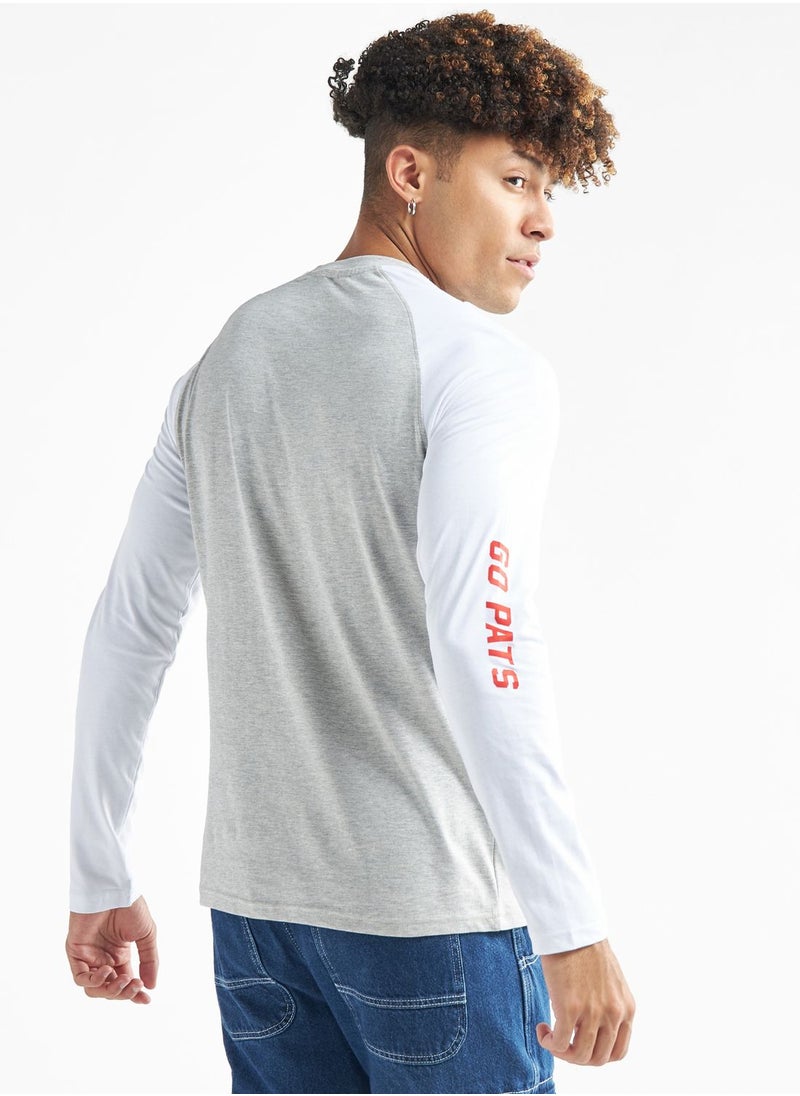 FAV - Slogan Crew Neck T-Shirt - Image 1