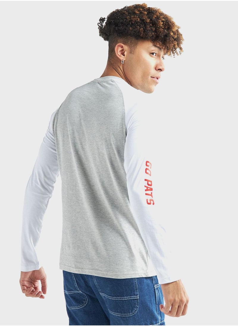 FAV - Slogan Crew Neck T-Shirt - Image 1