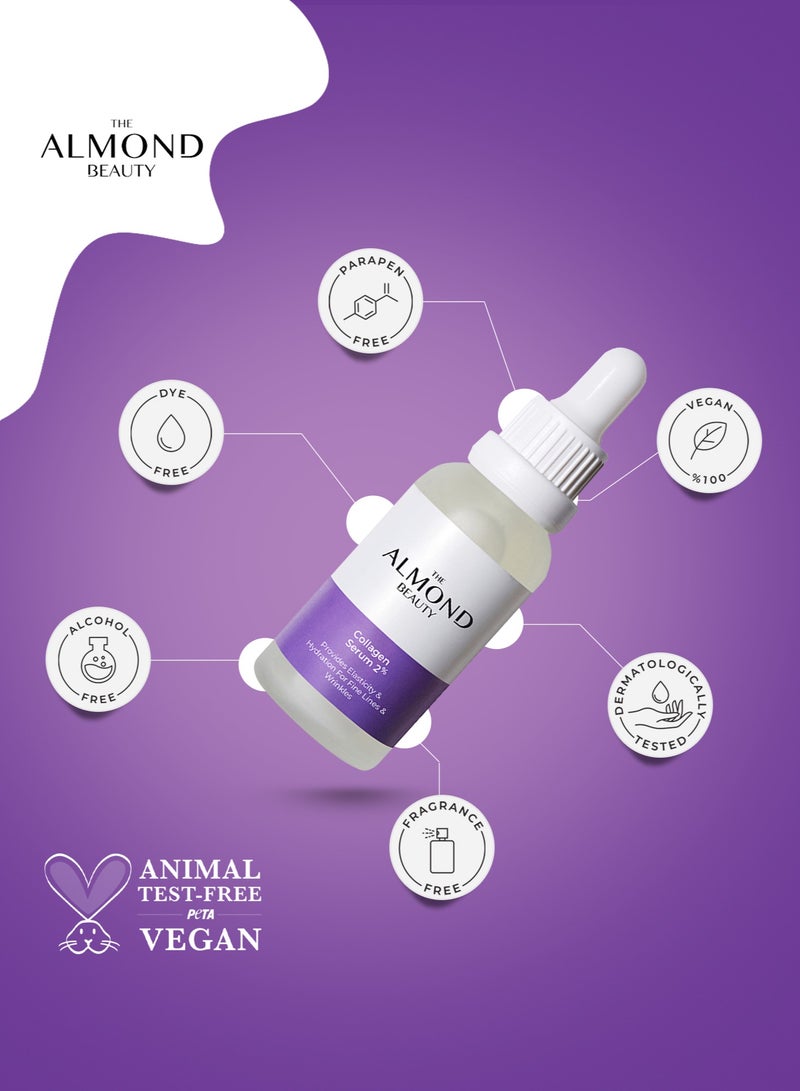 الموند بيوتي مصل الكولاجين 2٪ يوفر المرونة والترطيب للخطوط الدقيقة والتجاعيد - Image 5