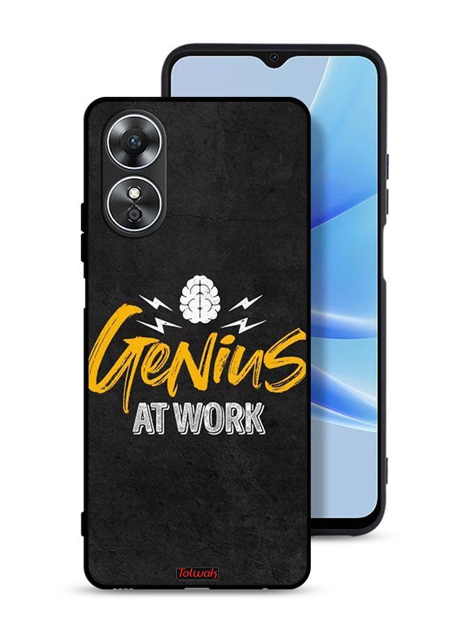 Tolwak Oppo A17 Protective Case Cover Genius At Work - Image 1