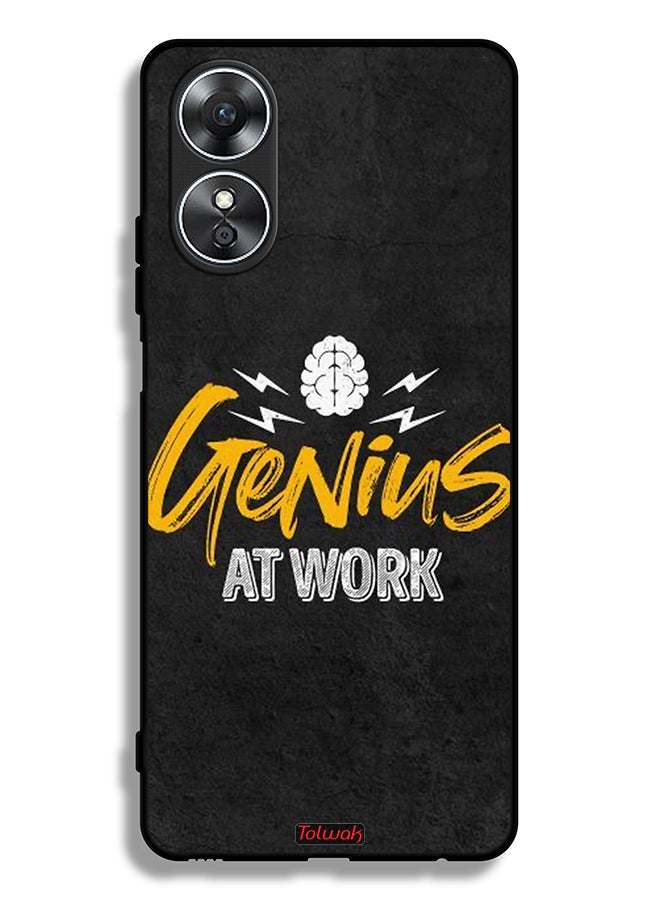 Tolwak Oppo A17 Protective Case Cover Genius At Work - Image 2