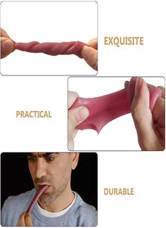 Goolsky Fake Tongue 2PCS Realistic False Tongue Horrible Stretchable Tongue Prop Tricks Prank Tongue,Trick Accessories Magicians Prop - pzsku/Z5D3F4760C0D202136EB9Z/45/_/1689670987/2a4ab3e4-eb22-4941-96ea-493d4413b5b8